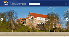 Desktop Screenshot of horsovskytyn.cz